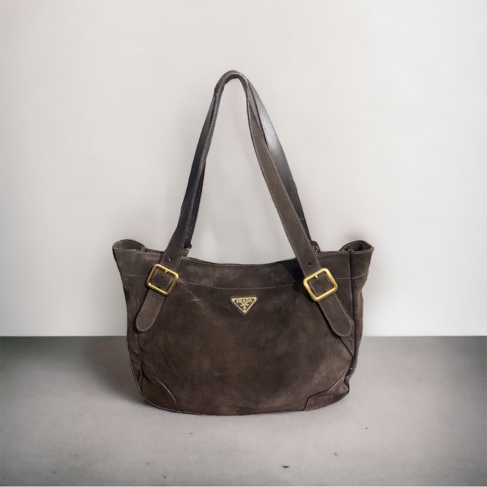Prada Suede Tote